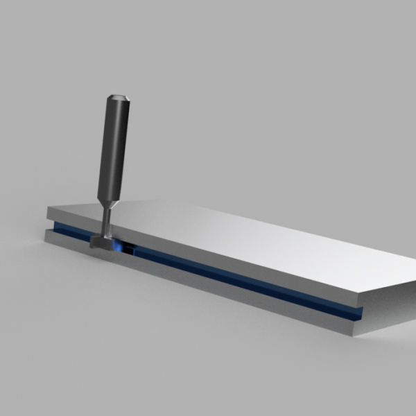Undercutting, T-Slotting