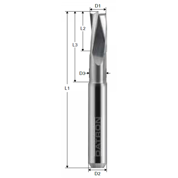 Triple Flute End - Mill Foam
