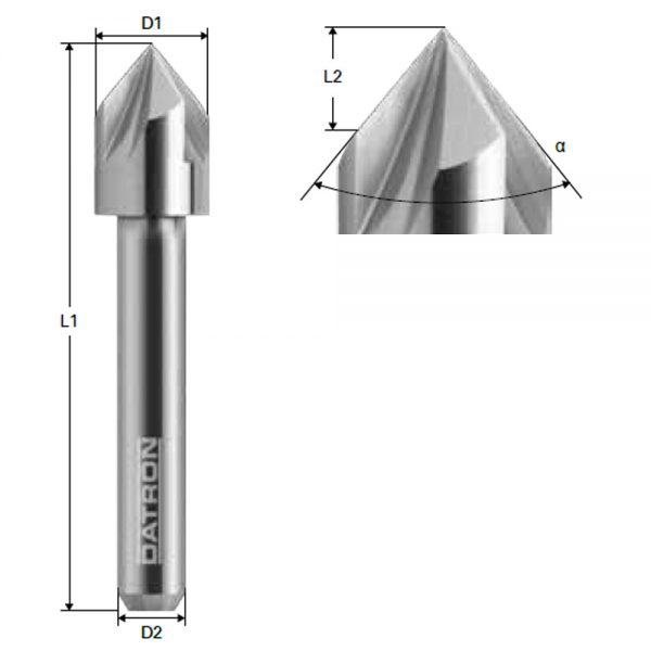 Countersink -Chamfer Mill